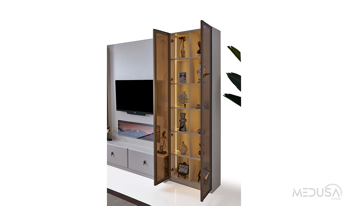 Medusa Home Mobilya - Aselina Şömineli Tv Ünitesi