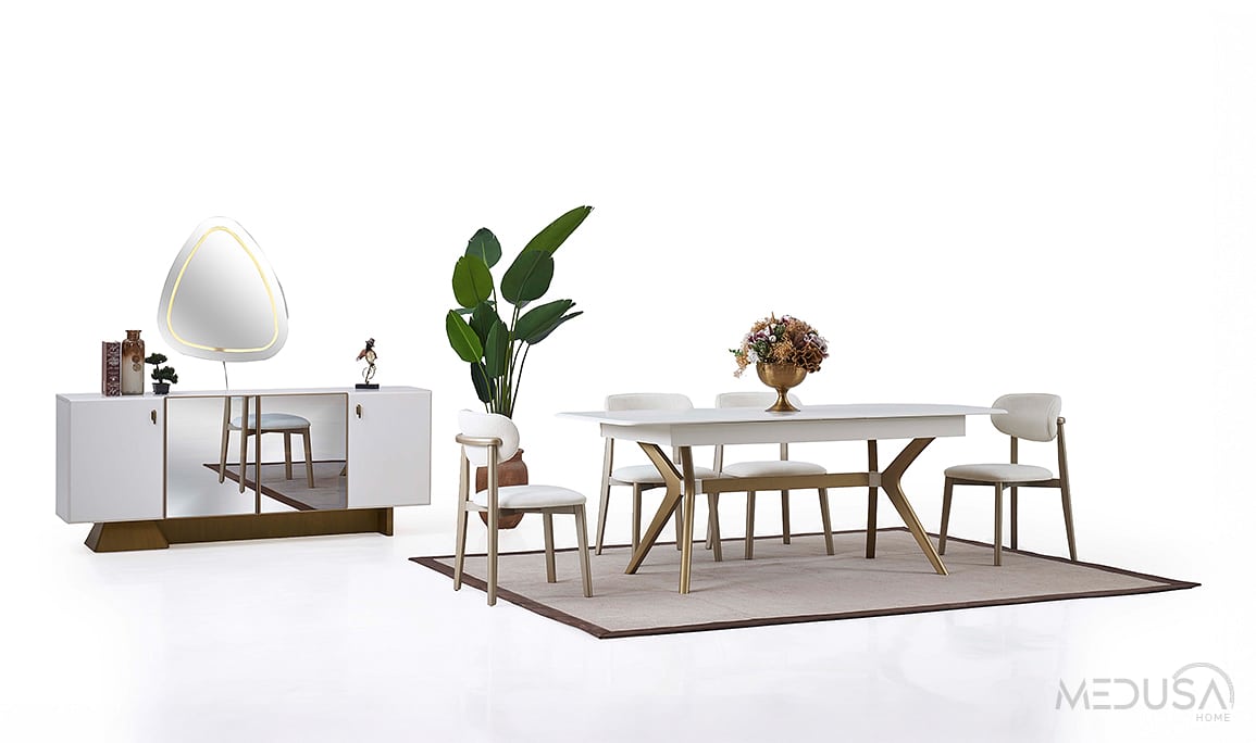 Medusa Home Mobilya - Aselina Yemek Odası