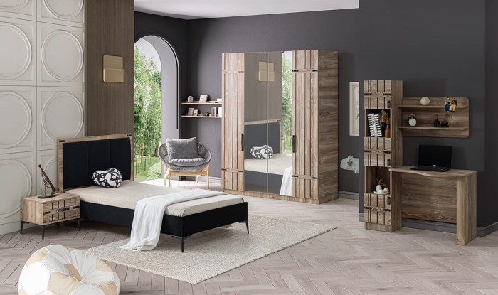 Medusa Home Mobilya - Asgard Genç Odası - Genç Odası Takımları