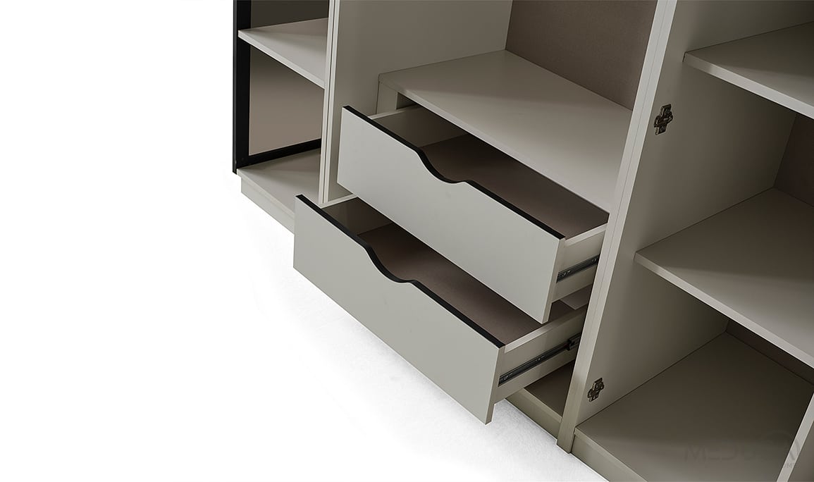 Medusa Home Mobilya - Ashley 6 Kapaklı Gardırop