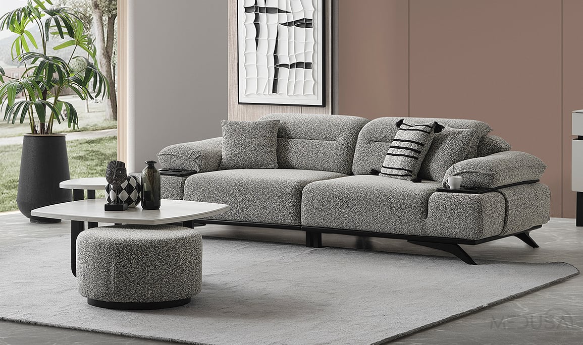 Medusa Home Mobilya - Ashley Üçlü Koltuk