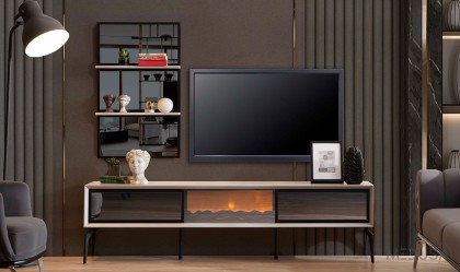 Medusa Home - Asia Şömineli Tv Ünitesi Medusa Home - Asia Şömineli Tv Ünitesi