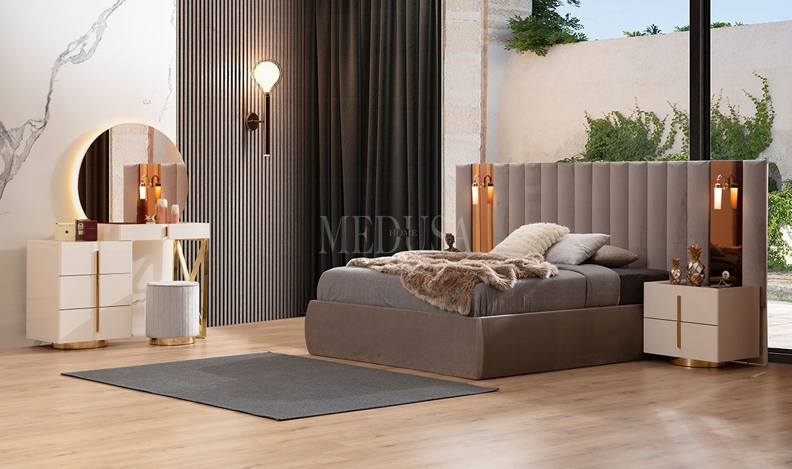 Medusa Home Mobilya - Askar 4 Kapılı Yatak Odası