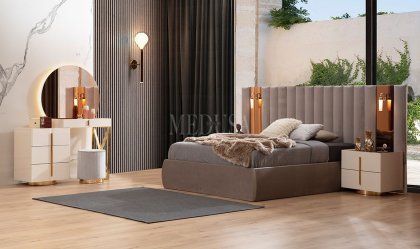 Medusa Home Mobilya - Askar 4 Kapılı Yatak Odası