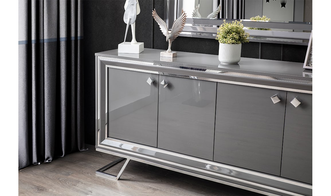 Medusa Home Mobilya - Asos Gri Konsol