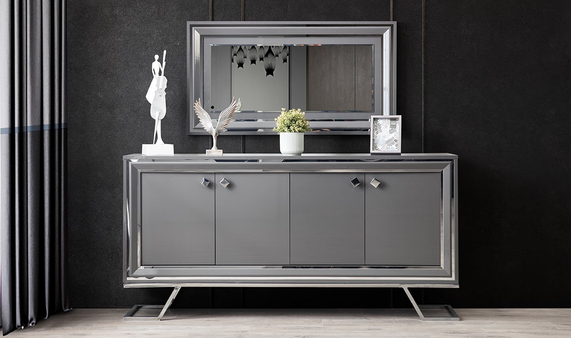 Medusa Home Mobilya - Asos Gri Yemek Odası