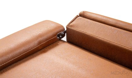 Medusa Home Mobilya - Aspendos Kahve Üçlü Koltuk