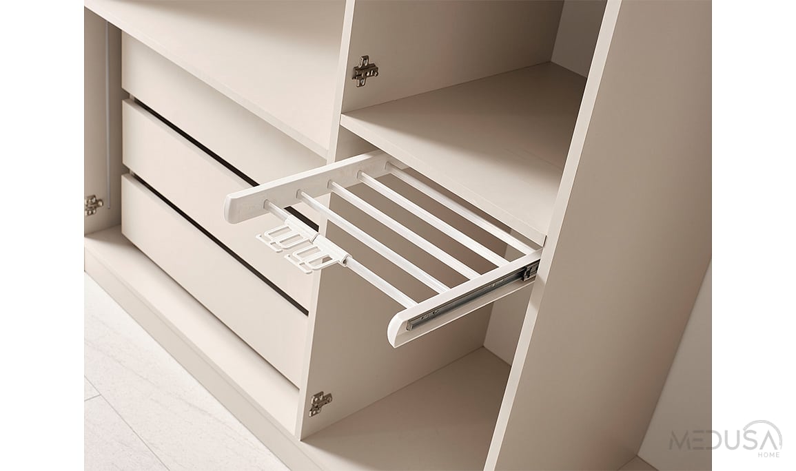 Medusa Home Mobilya - Aspera Ceviz Yatak Odası