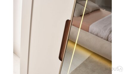 Medusa Home Mobilya - Aspera Ceviz Yatak Odası