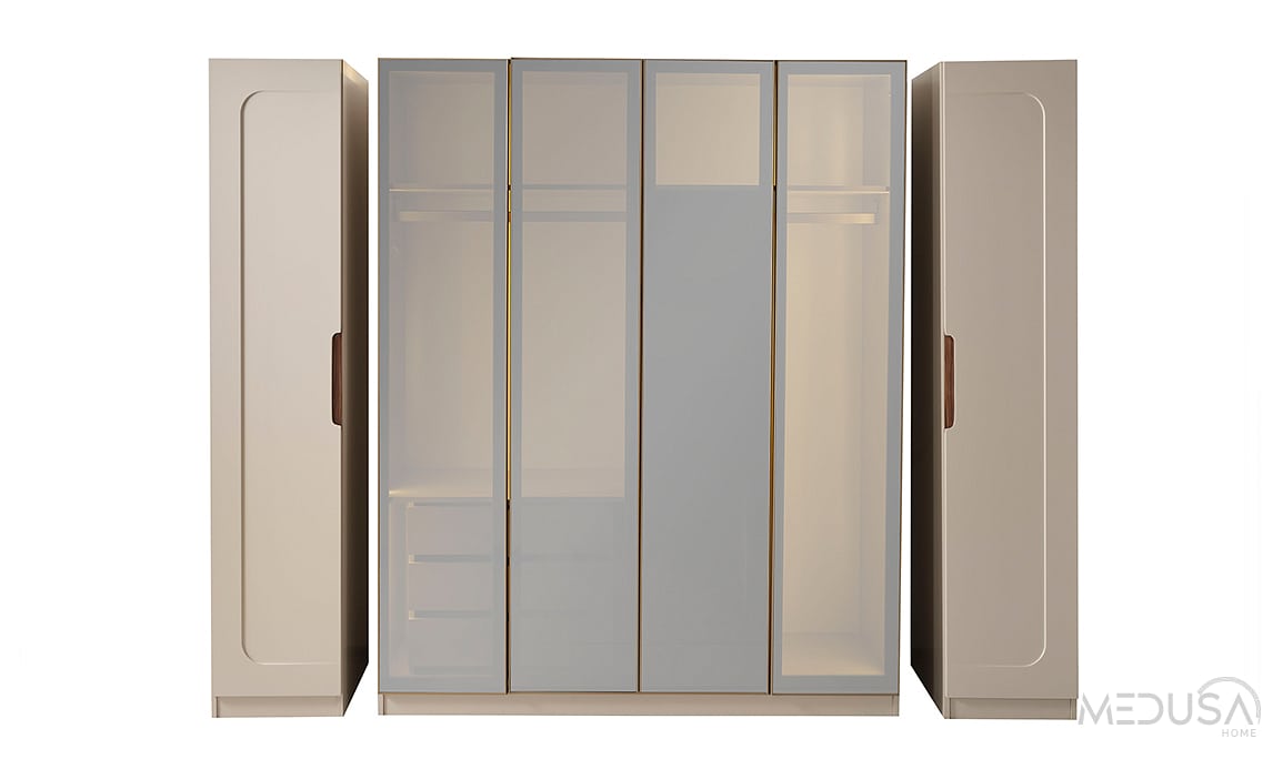 Medusa Home Mobilya - Aspera Ceviz Yatak Odası