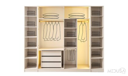 Medusa Home Mobilya - Aspera Gardırop