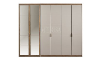 Medusa Home Mobilya - Assos 6 Kapılı Yatak Odası (Aynalı)