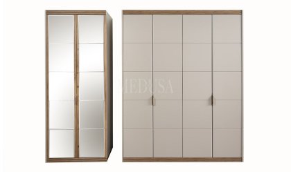 Medusa Home Mobilya - Assos 6 Kapılı Yatak Odası (Aynalı)