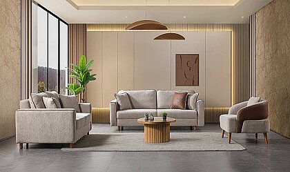 Medusa Home Mobilya - Aster Koltuk Takımı 3+2+1