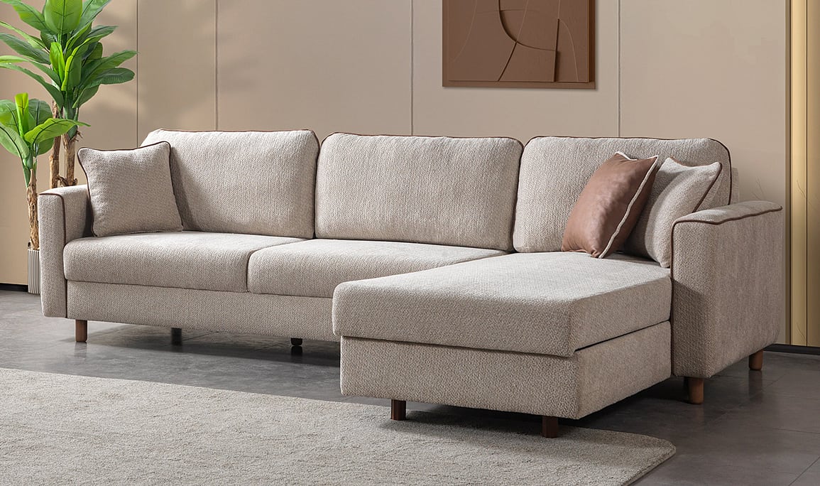 Medusa Home Mobilya - Aster Koltuk Takımı Köşe+3+1