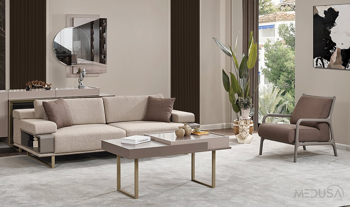 Medusa Home Mobilya - Astra Üçlü Koltuk