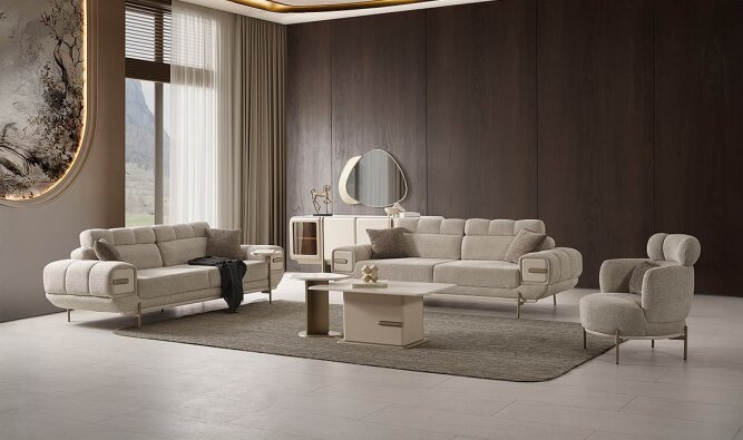Medusa Home Mobilya - Astral Koltuk Takımı - Modern Koltuk Takımları