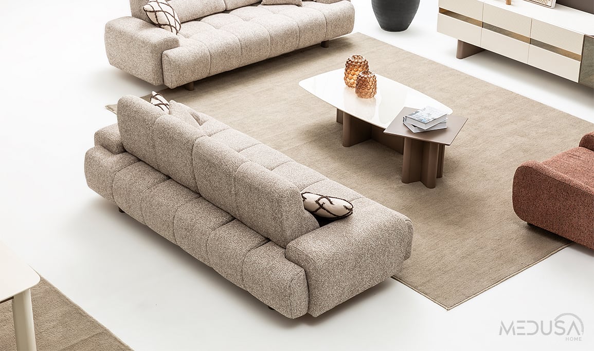 Medusa Home Mobilya - Astro Üçlü Koltuk