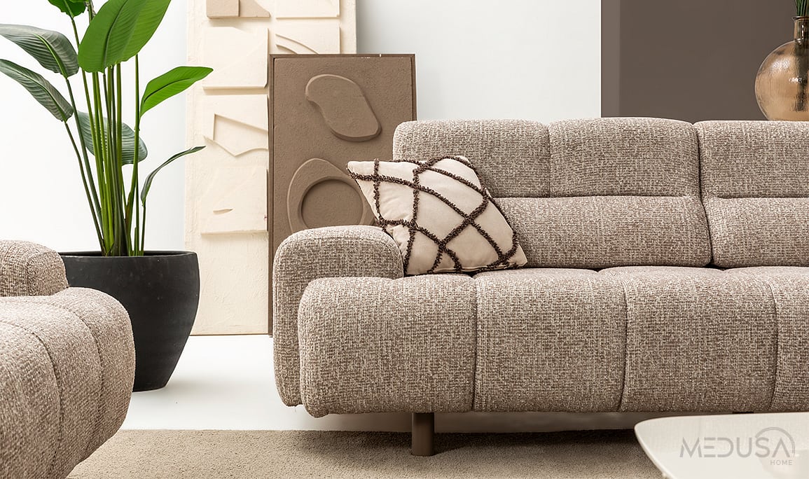 Medusa Home Mobilya - Astro Üçlü Koltuk