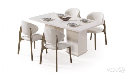 Medusa Home Mobilya - Astro Yemek Masası