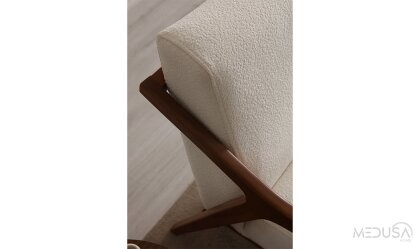 Medusa Home Mobilya - Asya Beyaz Berjer
