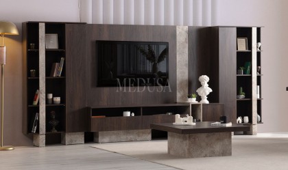 Medusa Home Mobilya - Asya Tv Ünitesi Set - Modern Tv Üniteleri Medusa Home Mobilya - Asya Tv Ünitesi Set - Modern Tv Üniteleri