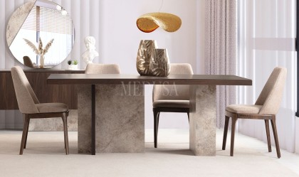 Medusa Home Mobilya - Asya Yemek Masası - Sabit Yemek Masaları Medusa Home Mobilya - Asya Yemek Masası - Sabit Yemek Masaları