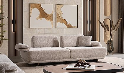 Medusa Home Mobilya - Atlas Üçlü Koltuk
