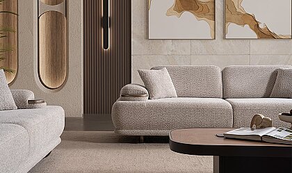 Medusa Home Mobilya - Atlas Üçlü Koltuk
