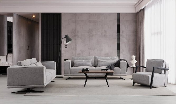 Medusa Home Mobilya - Aura Koltuk Takımı - Modern Koltuk Takımları