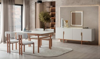 Medusa Home - Aura Natural Yemek Odası Medusa Home - Aura Natural Yemek Odası