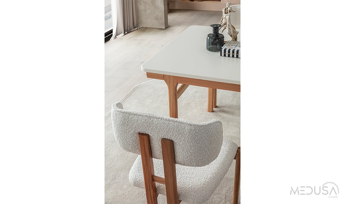Medusa Home Mobilya - Aura Natural Yemek Odası