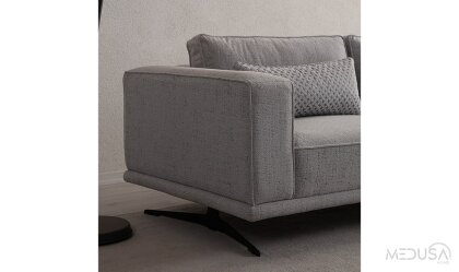 Medusa Home Mobilya - Aura Üçlü Koltuk