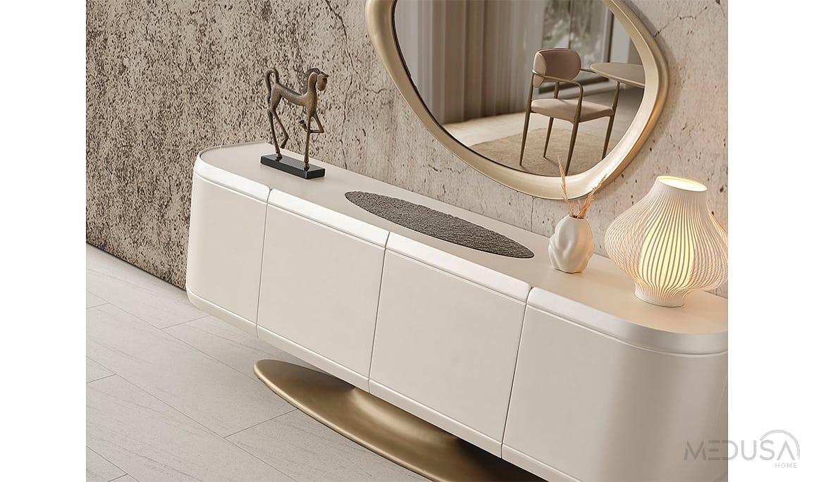 Medusa Home Mobilya - Auriel Pearl Yemek Odası