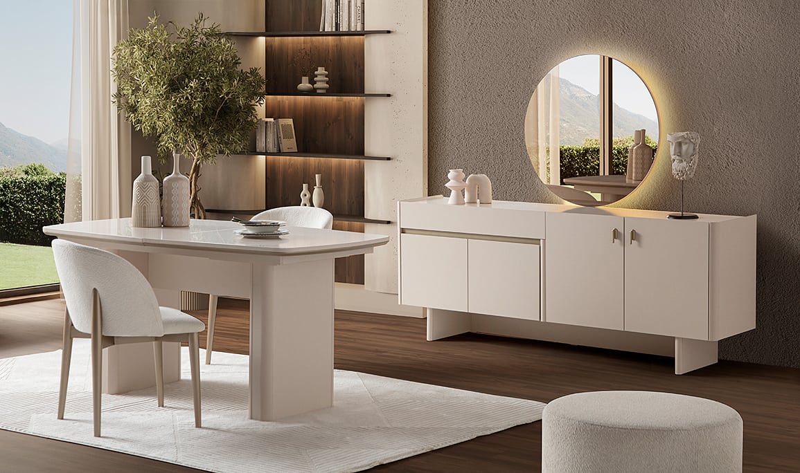 Medusa Home Mobilya - Aurora Yemek Odası