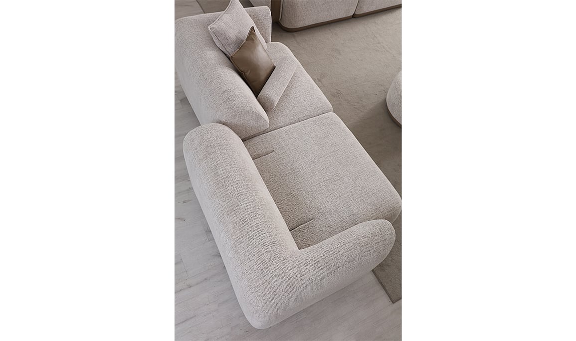 Medusa Home Mobilya - Aurum Üçlü Koltuk