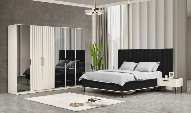 Medusa Home Mobilya - Aveline Yatak Odası - Modern Yatak Odası