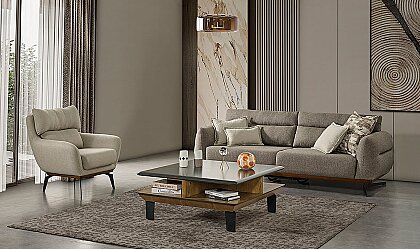 Medusa Home Mobilya - Avora Üçlü Koltuk