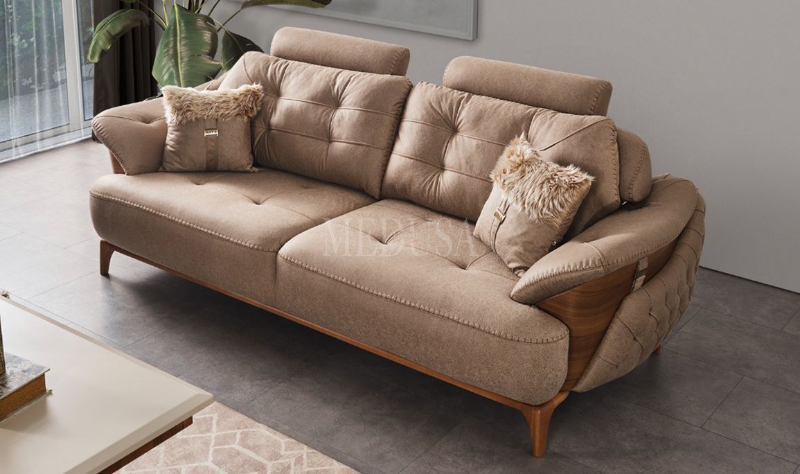 Medusa Home Mobilya - Ayes Üçlü Koltuk