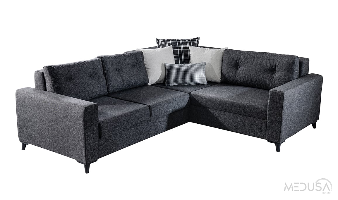 Medusa Home Mobilya - Bahar Keten Köşe Takımı