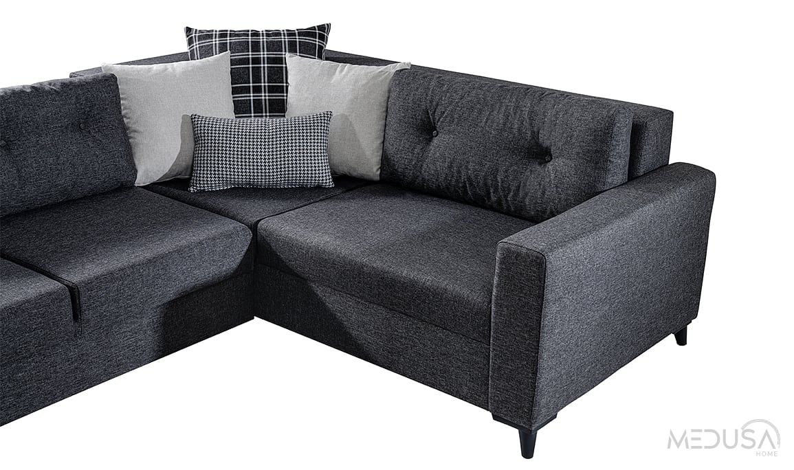 Medusa Home Mobilya - Bahar Keten Köşe Takımı