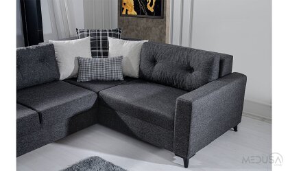 Medusa Home Mobilya - Bahar Keten Köşe Takımı