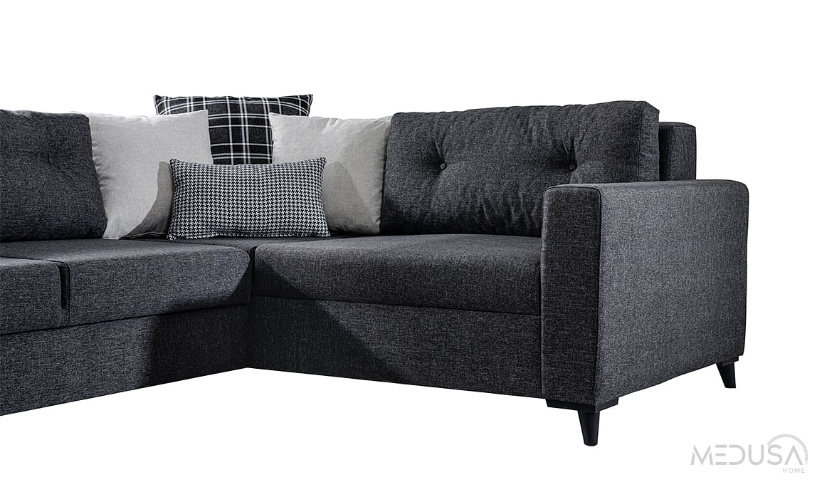 Medusa Home Mobilya - Bahar Keten Köşe Takımı