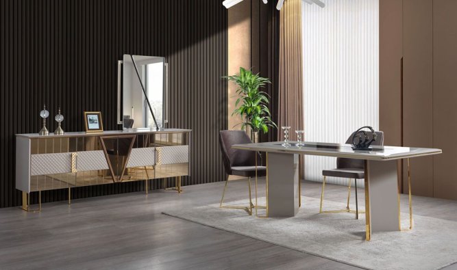 Medusa Home Mobilya - Bahar Yemek Odası - Luxury Yemek Odaları