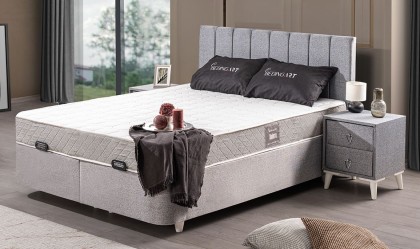 Medusa Home Mobilya - Balera Set Baza Başlık Yatak - Baza Başlık Yatak Seti Medusa Home Mobilya - Balera Set Baza Başlık Yatak - Baza Başlık Yatak Seti