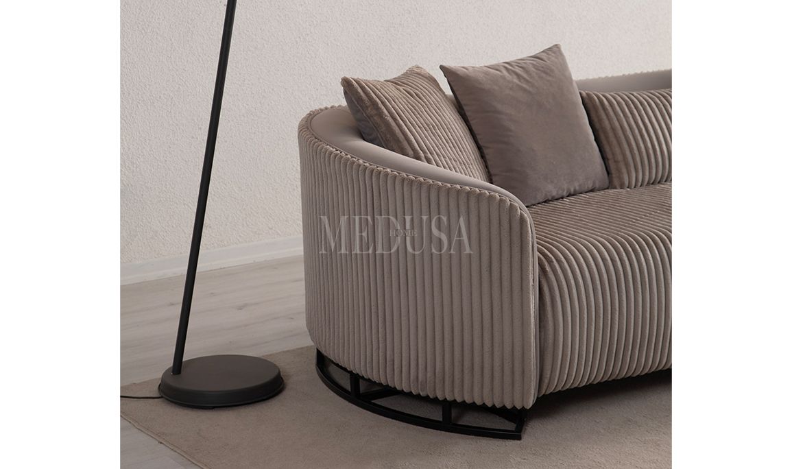 Medusa Home Mobilya - Bambu Dörtlü Koltuk