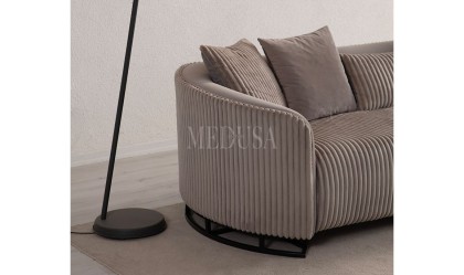 Medusa Home Mobilya - Bambu Dörtlü Koltuk