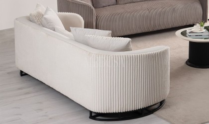 Medusa Home Mobilya - Bambu Üçlü Koltuk