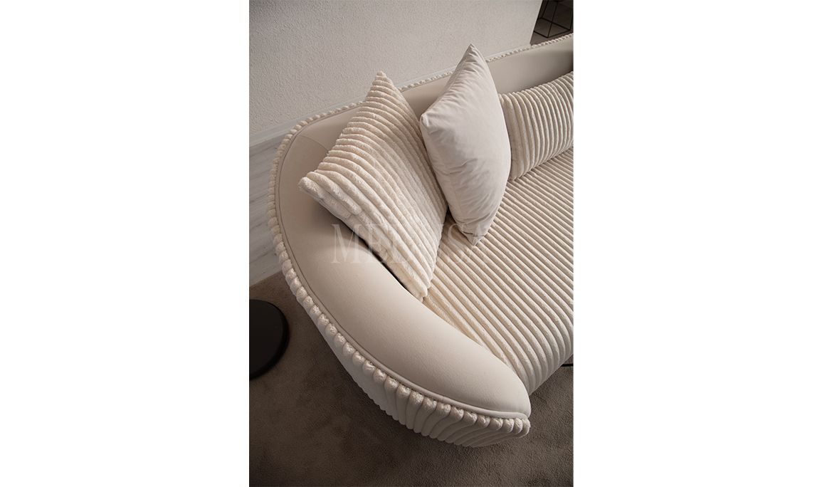 Medusa Home Mobilya - Bambu Üçlü Koltuk