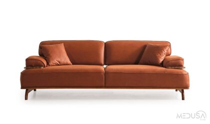 Medusa Home - Banco Art Kiremit Üçlü Koltuk Medusa Home - Banco Art Kiremit Üçlü Koltuk